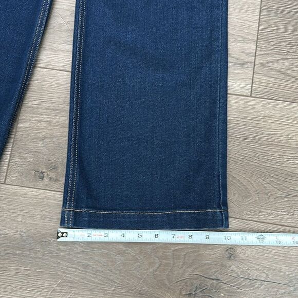 Juicy Couture High Rise Wide Leg Rhinestone Embellished Blue Jeans Size 26 - Picture 11 of 12